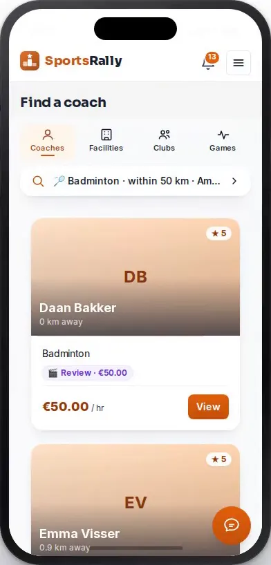 Book a coach just by asking